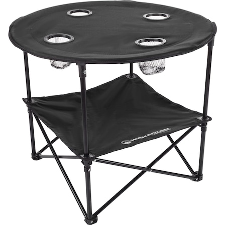 Wakeman 27 in W, 27 in L, 600D Oxford, Iron Tube Top, Black 75-CMP1142